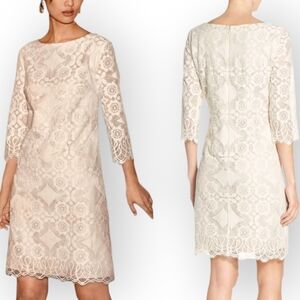 Eliza J Lace Shift Dress Size 8